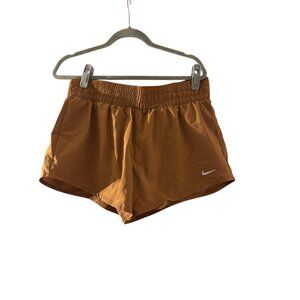 Nike Burnt Orange Performance Training Shorts Women’s Large NWT